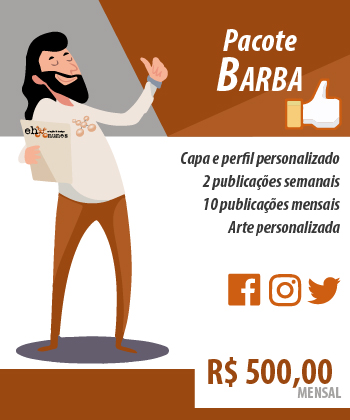 Pacote Redes Sociais - Barba - Ehnunes Criação & Design